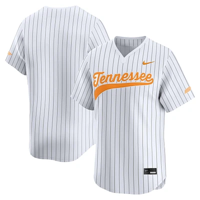 Men's Nike White Tennessee Volunteers College Limited Baseball Jersey
