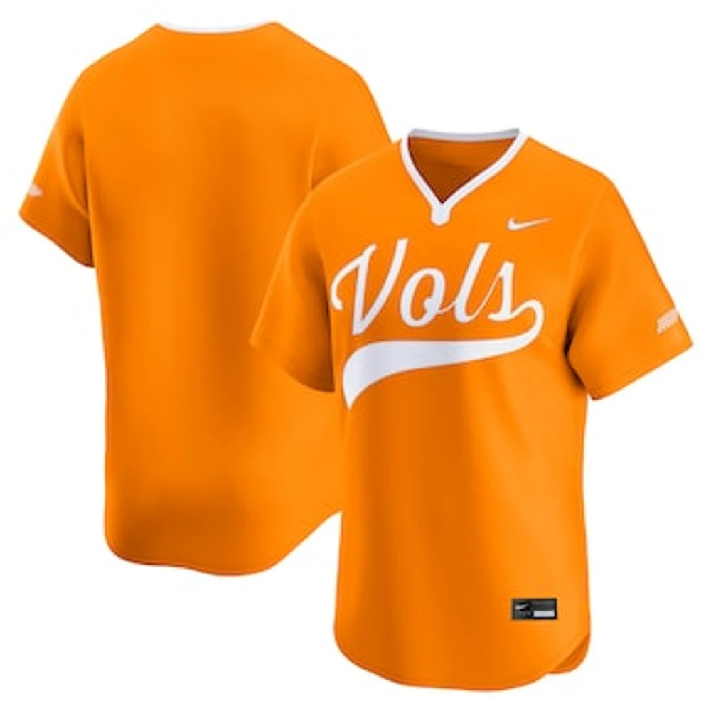 Men's Nike Tennessee Orange Volunteers College Limited Baseball Jersey