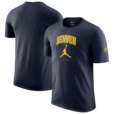 Unisex Jordan Brand Navy Denver Nuggets Essential Cities T-Shirt