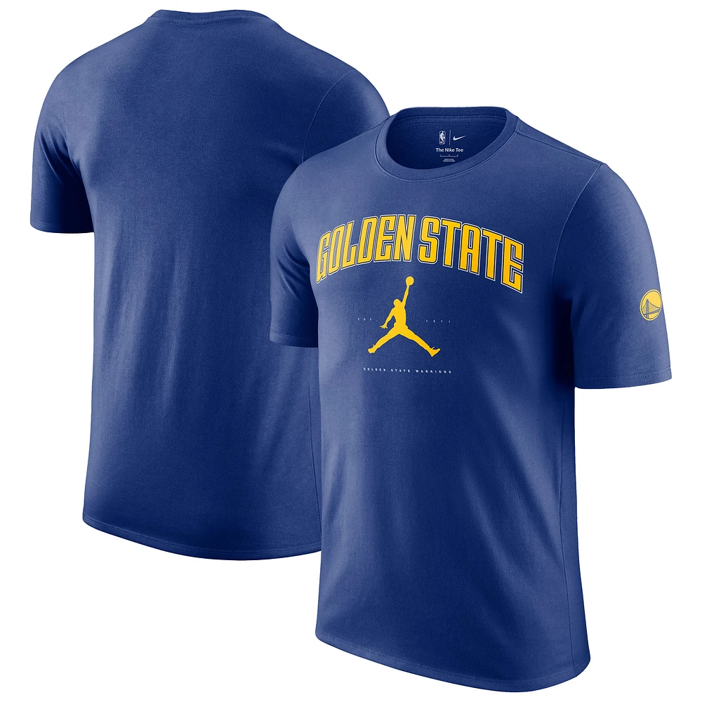 Unisex Jordan Brand Royal Golden State Warriors Essential Cities T-Shirt