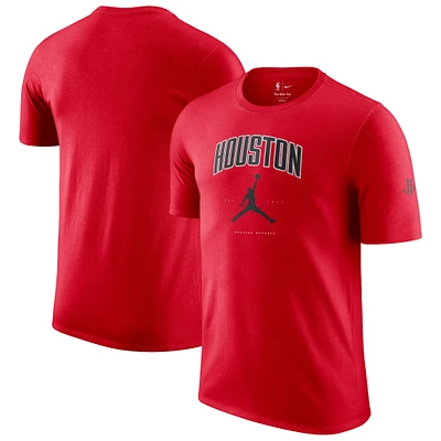 Unisex Jordan Brand Red Houston Rockets Essential Cities T-Shirt