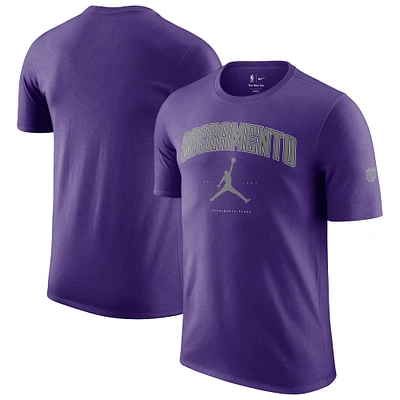 Unisex Jordan Brand Purple Sacramento Kings Essential Cities T-Shirt
