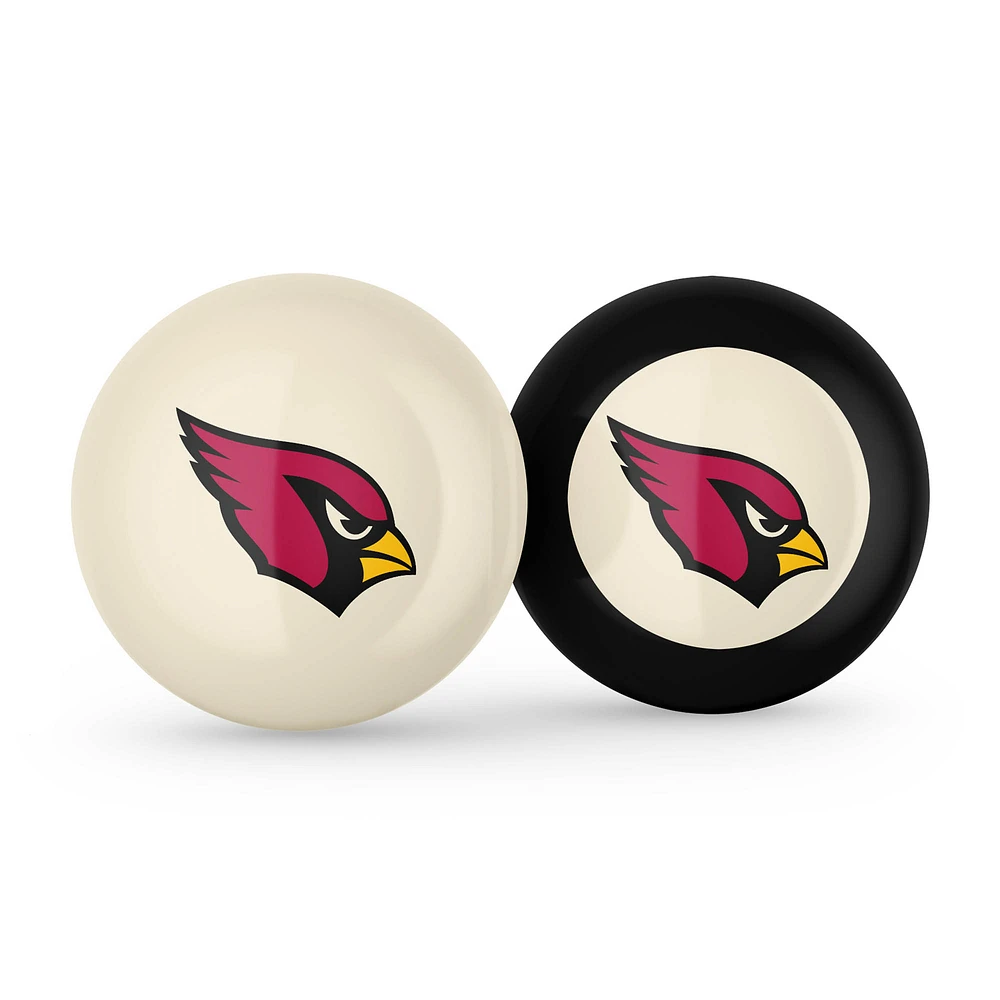 Imperial Arizona Cardinals Logo Cue Ball & 8 Ball Combo Set