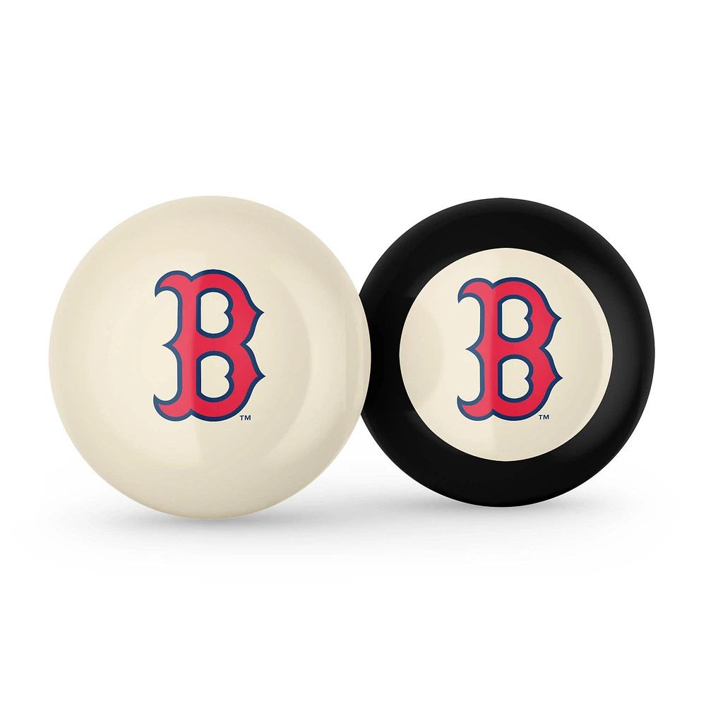 Imperial Boston Red Sox Logo Cue Ball & 8 Ball Combo Set