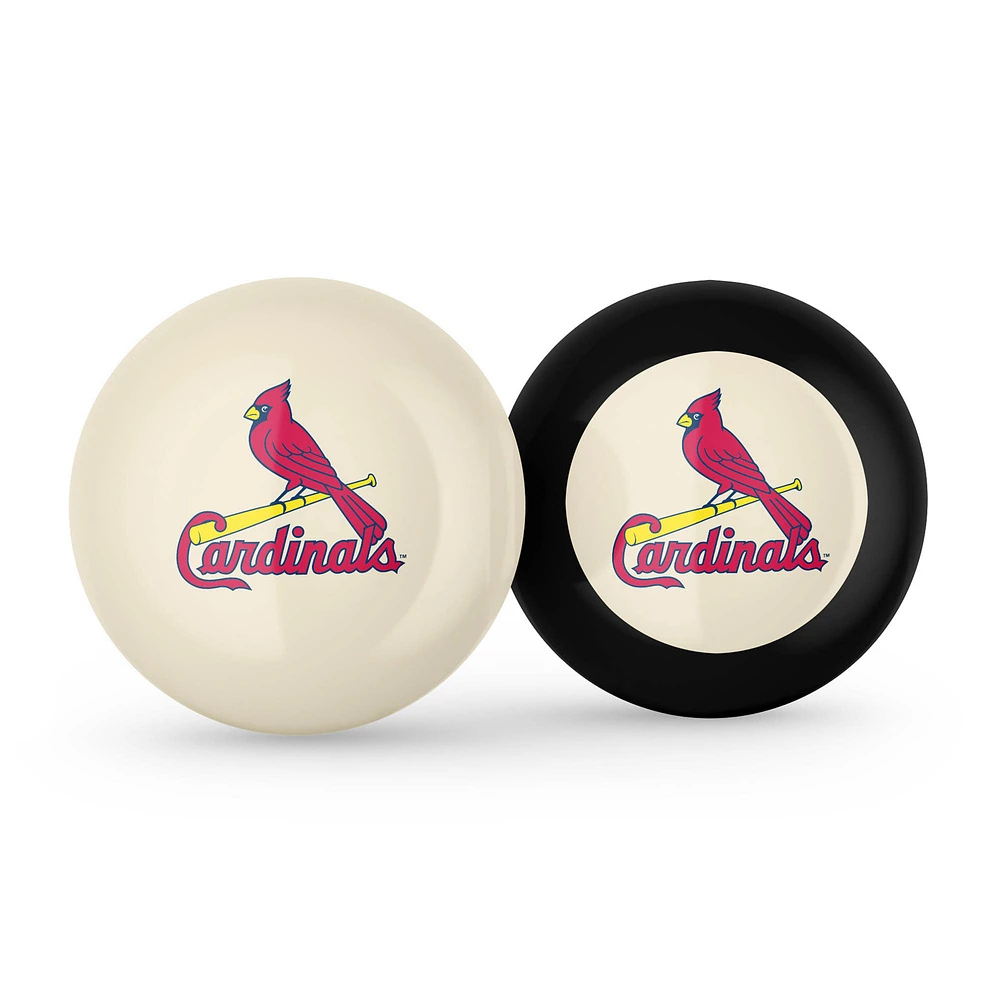 Imperial St. Louis Cardinals Logo Cue Ball & 8 Ball Combo Set