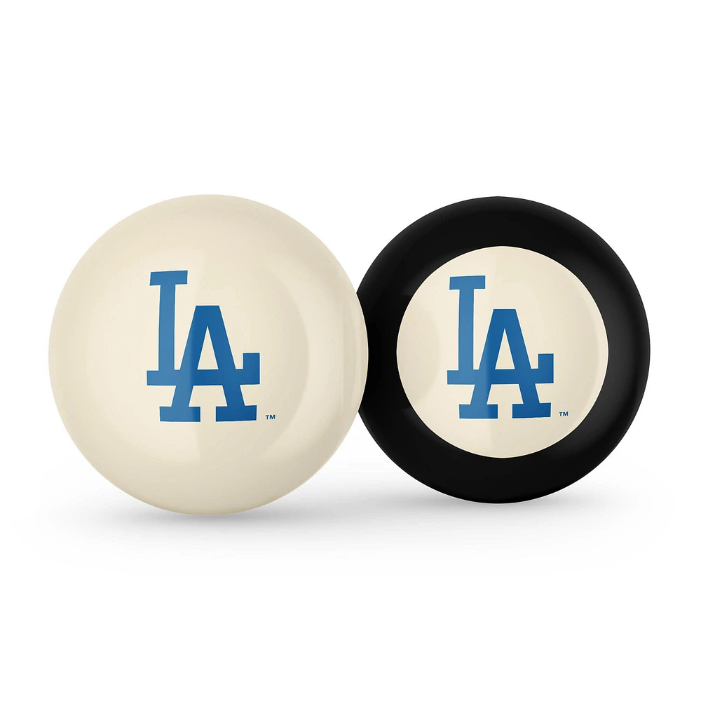 Imperial Los Angeles Dodgers Logo Cue Ball & 8 Ball Combo Set