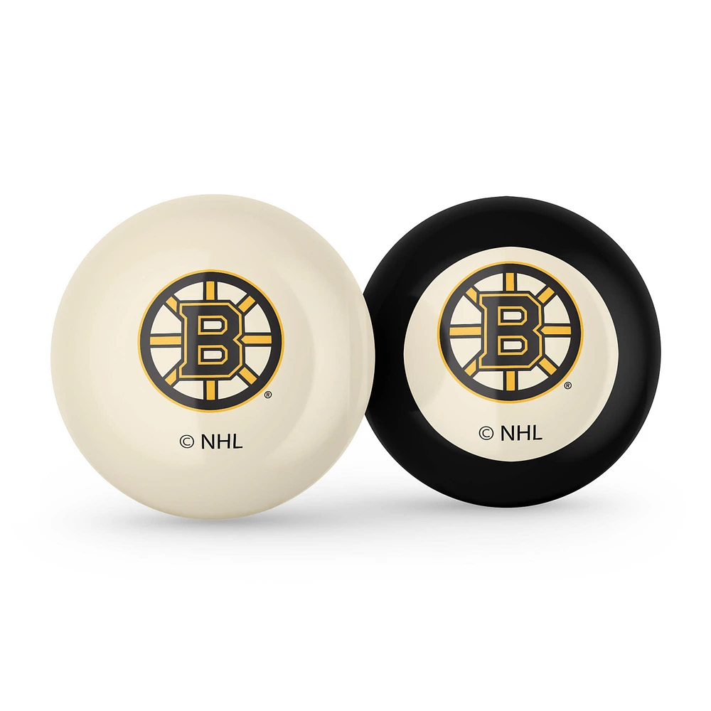 Imperial Boston Bruins Logo Cue Ball & 8 Ball Combo Set