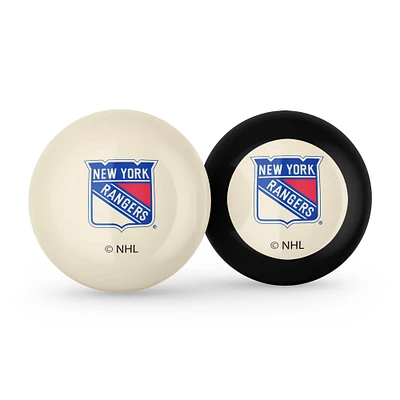 Imperial New York Rangers Logo Cue Ball & 8 Ball Combo Set
