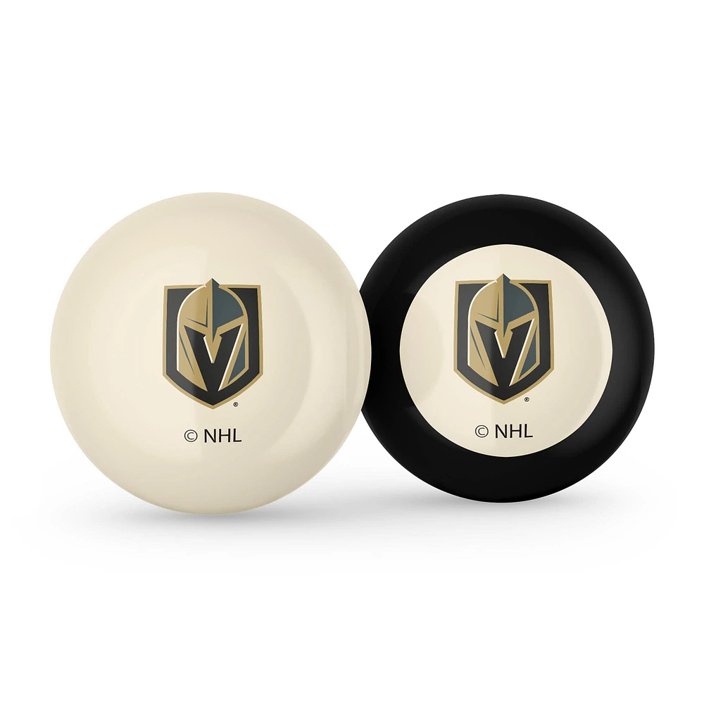 Imperial Vegas Golden Knights Logo Cue Ball & 8 Ball Combo Set