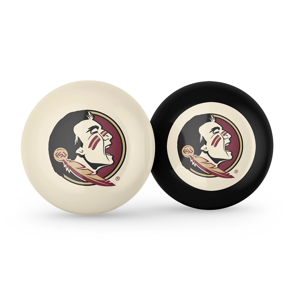 Imperial Florida State Seminoles Logo Cue Ball & 8 Ball Combo Set