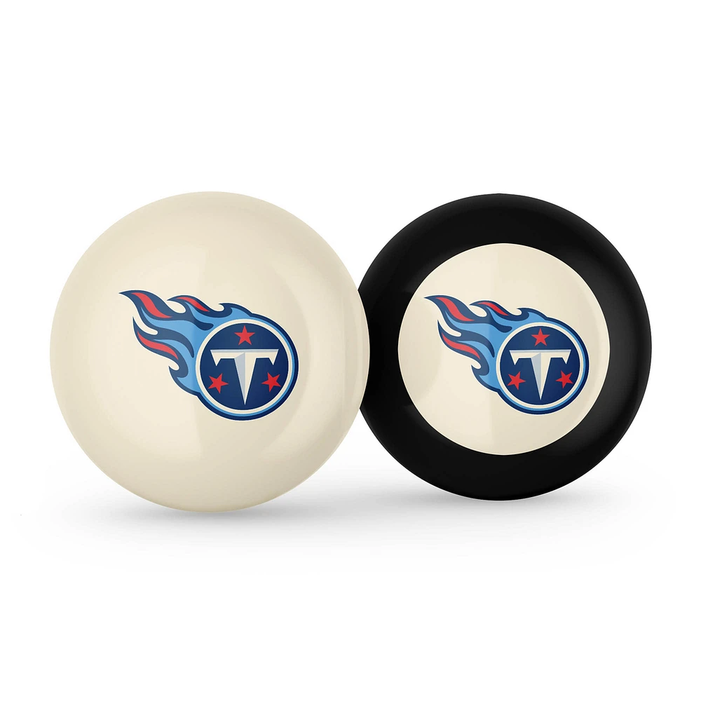 Imperial Tennessee Titans Logo Cue Ball & 8 Ball Combo Set