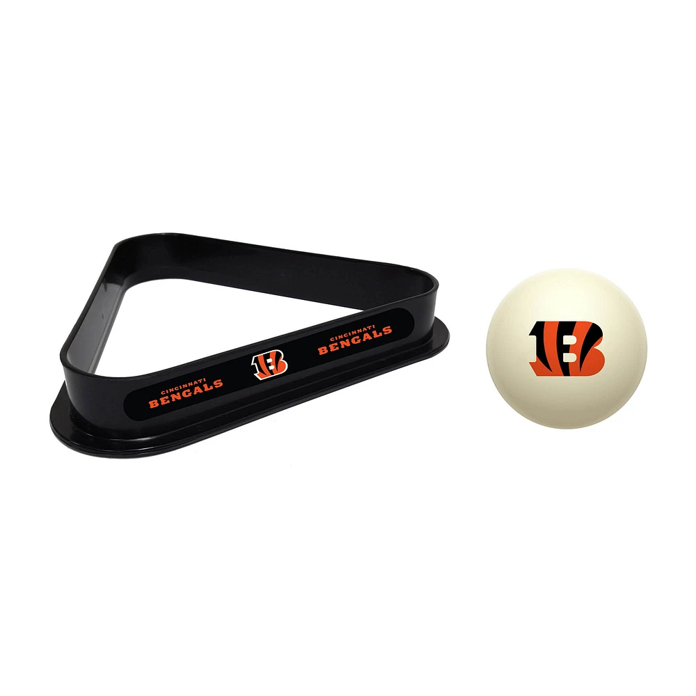 Imperial Cincinnati Bengals Cue Ball & Rack Set