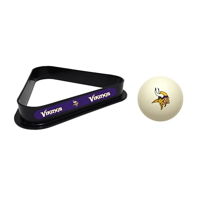 Imperial Minnesota Vikings Cue Ball & Rack Set