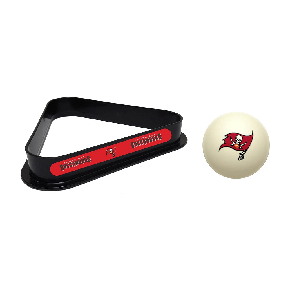 Imperial Tampa Bay Buccaneers Cue Ball & Rack Set