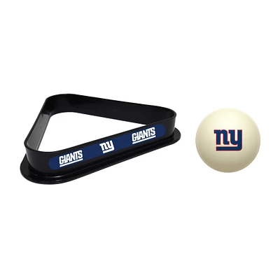 Imperial New York Giants Cue Ball & Rack Set