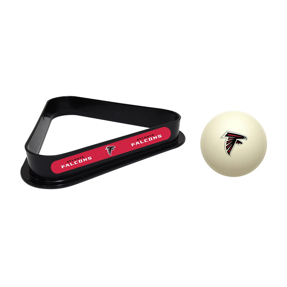 Imperial Atlanta Falcons Cue Ball & Rack Set