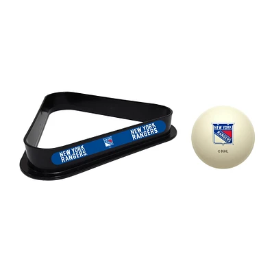 Imperial New York Rangers Cue Ball & Rack Set
