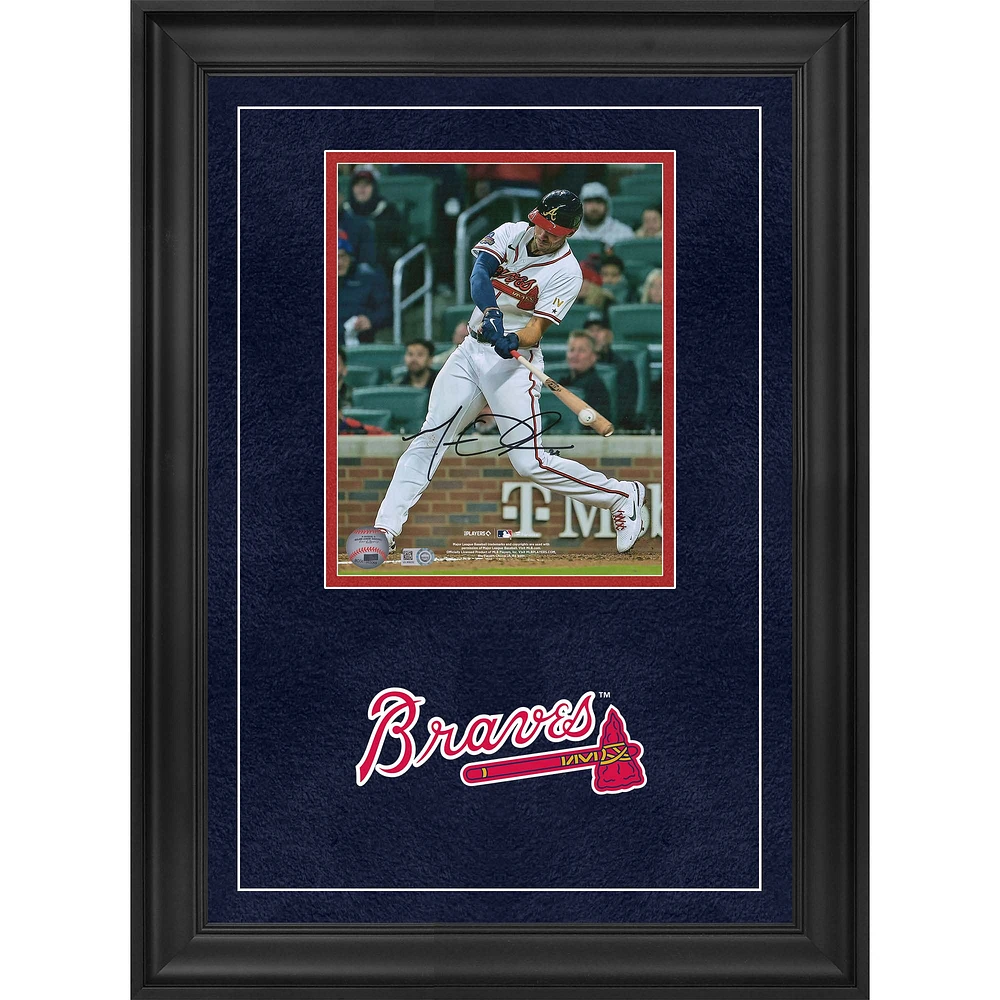 Matt Olson Atlanta Braves Autographed Deluxe Framed 8" x 10" Hitting Photograph