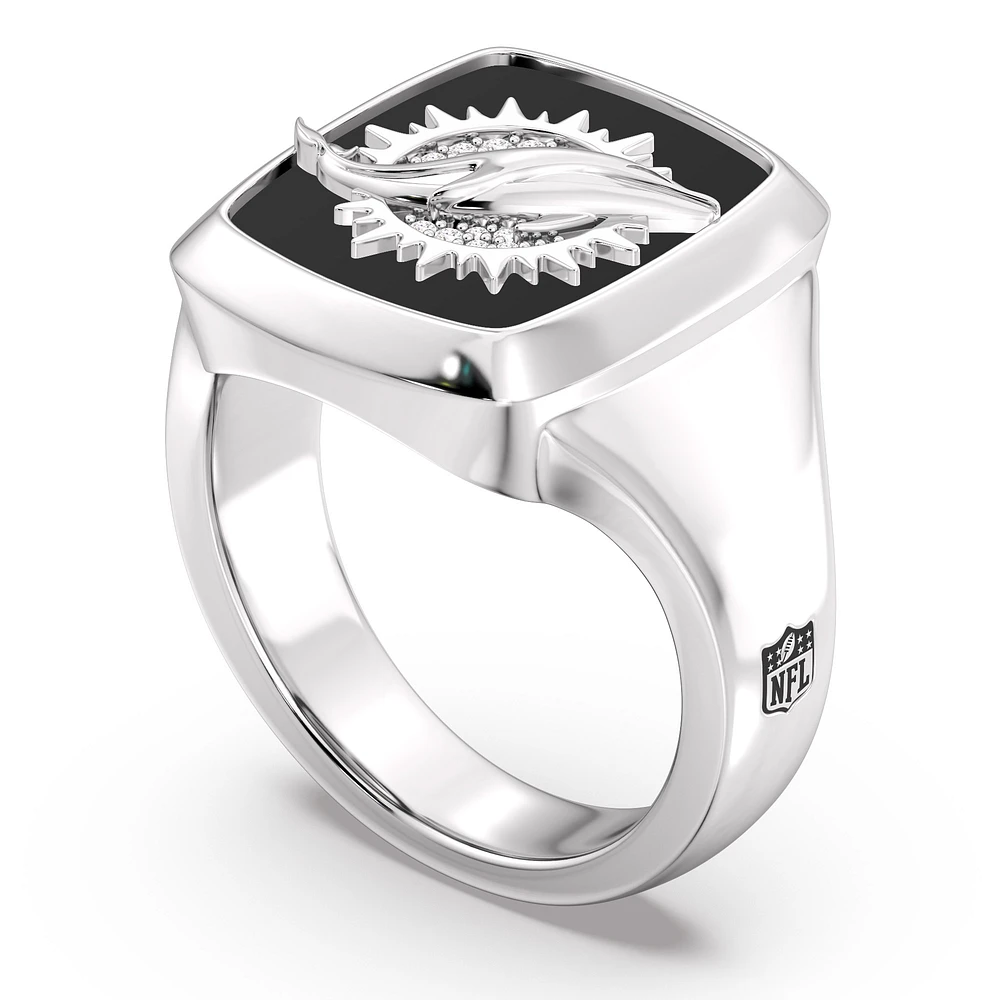 True Fan Miami Dolphins Fans Diamond Ring