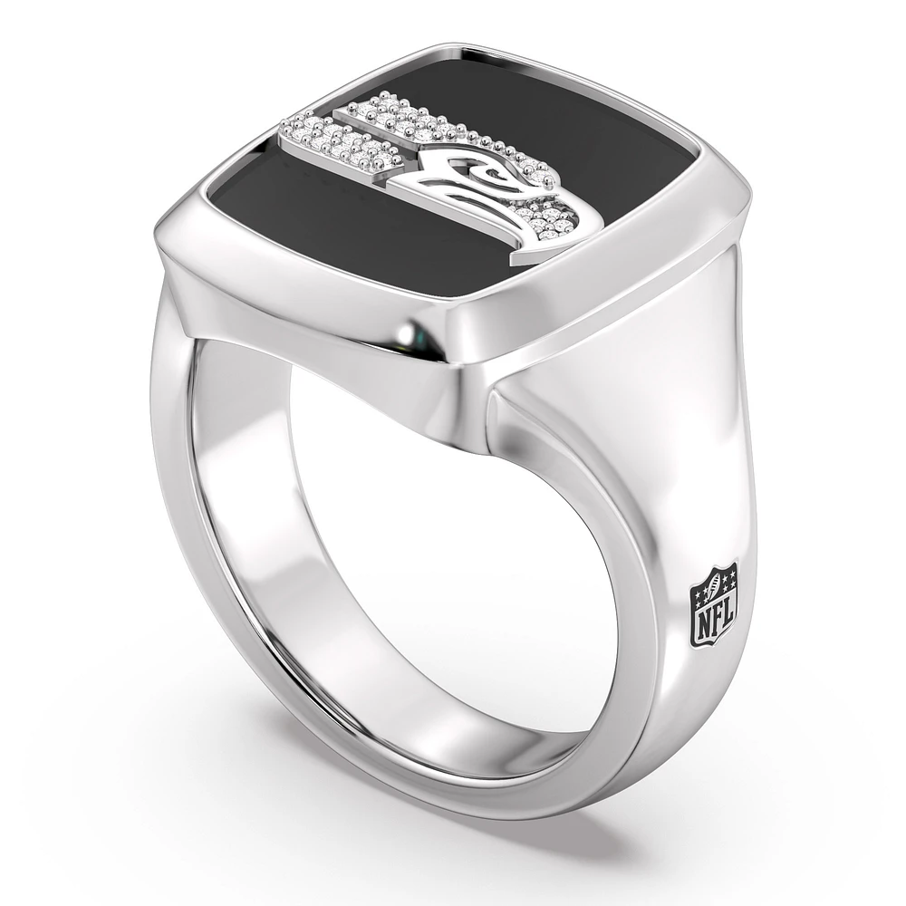 True Fan Seattle Seahawks Fans Diamond Ring