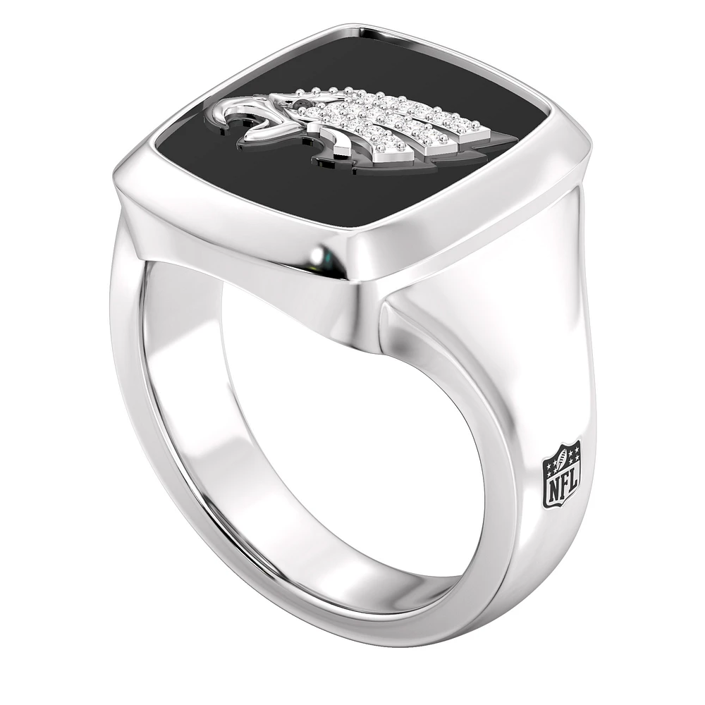 True Fan Philadelphia Eagles Fans Diamond Ring