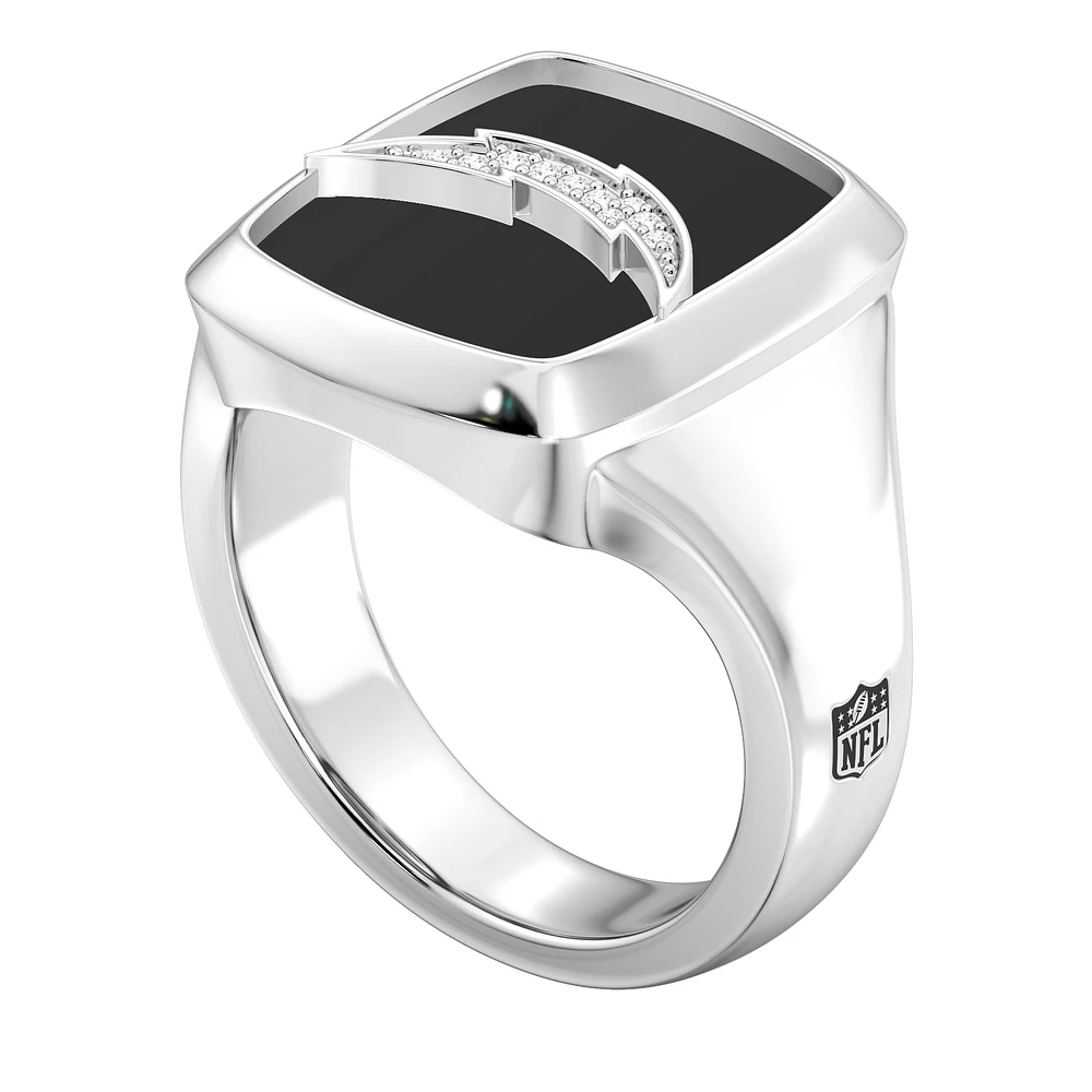 True Fan Los Angeles Chargers Fans Diamond Ring