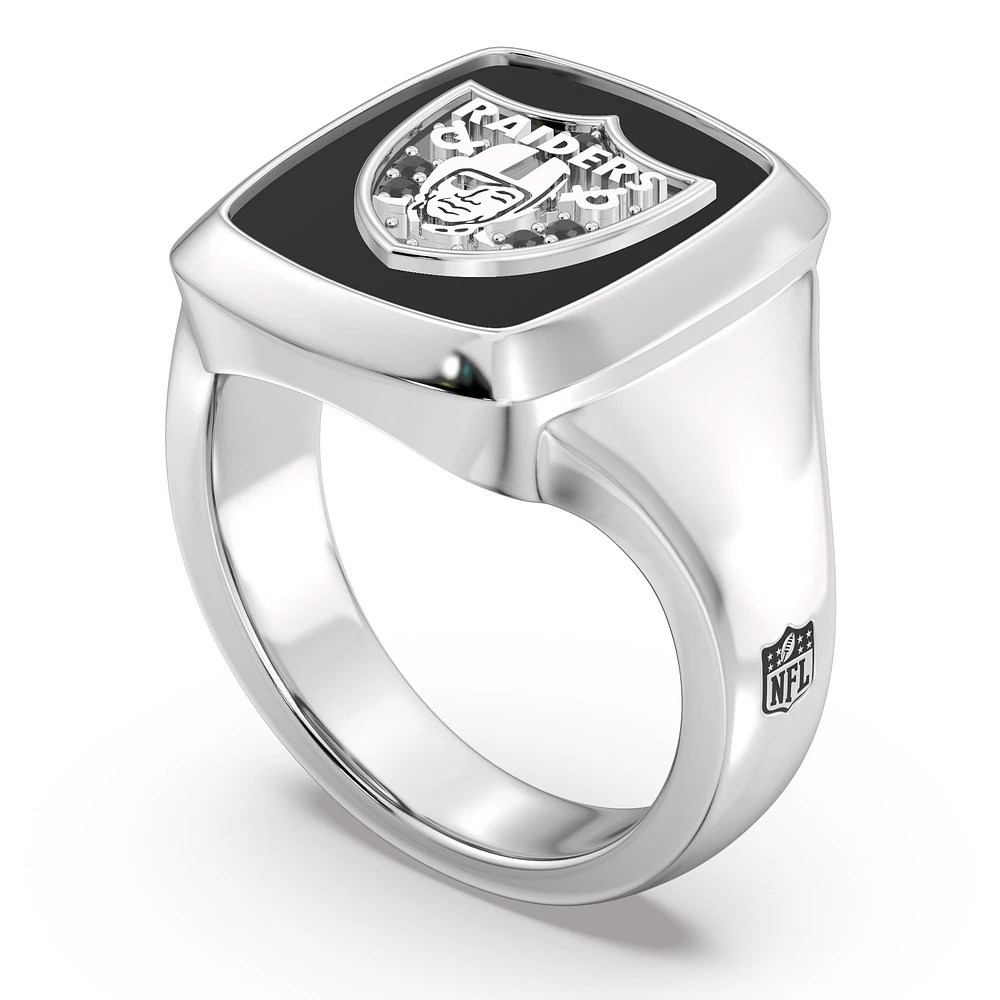 True Fan Las Vegas Raiders Fans Diamond Ring