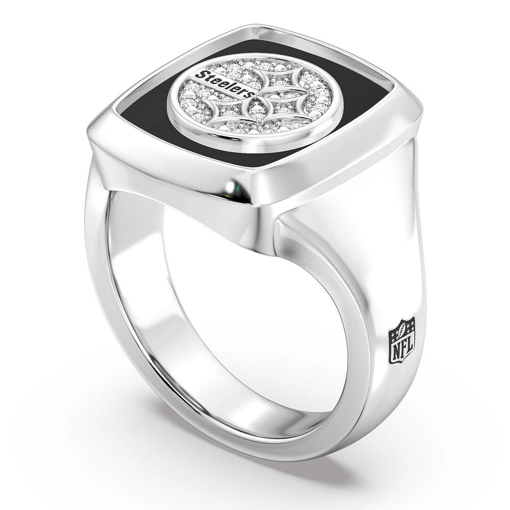 True Fan Pittsburgh Steelers Fans Diamond Ring