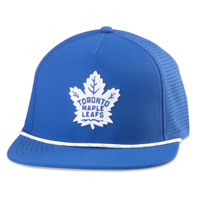 Men's American Needle Blue Toronto Maple Leafs Buxton Pro Tech Adjustable Hat