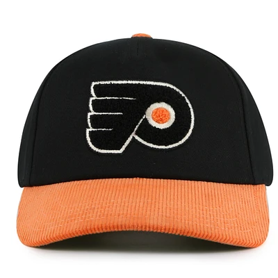 Men's American Needle Black/Orange Philadelphia Flyers Burnett Adjustable Hat