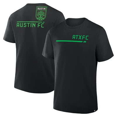 Men's Fanatics Black Austin FC Corner Kick Legacy T-Shirt