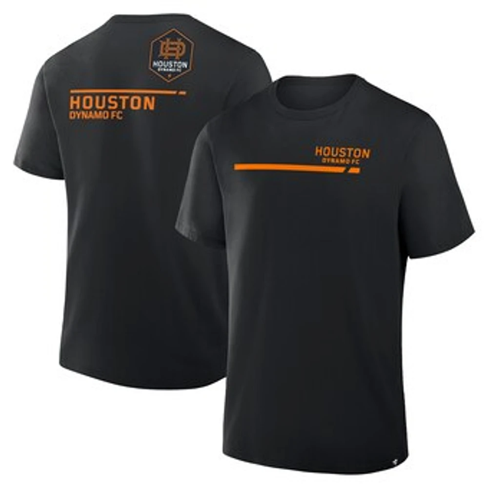 Men's Fanatics Black Houston Dynamo FC Corner Kick Legacy T-Shirt