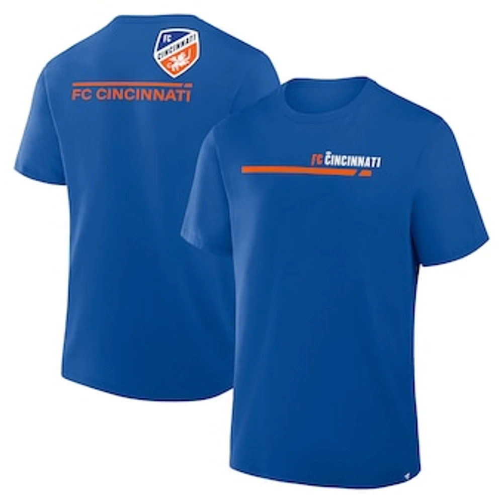 Men's Fanatics Blue FC Cincinnati Corner Kick Legacy T-Shirt