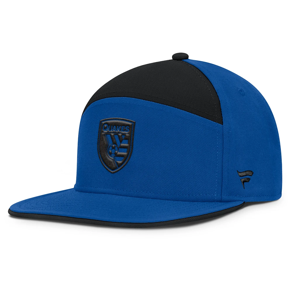 Men's Fanatics Blue San Jose Earthquakes Mezzala Snapback Hat