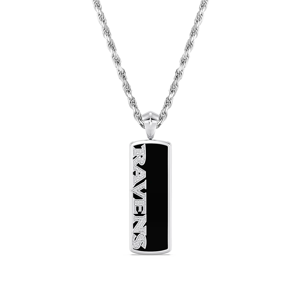 Baltimore Ravens True Fan Pendant