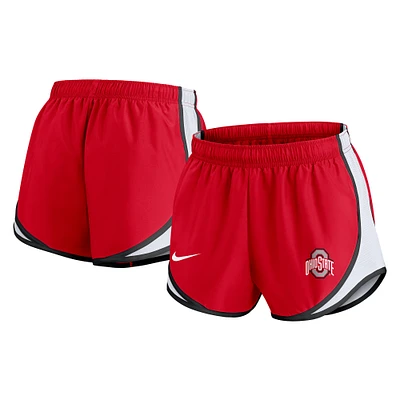 Women's Nike Ohio State Buckeyes Spring Break Tempo Performance Shorts