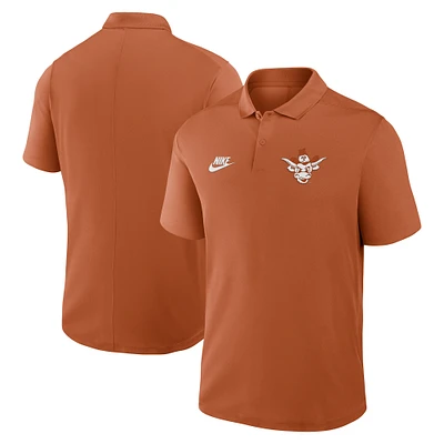 Men's Nike Texas Longhorns Primetime Victory Legacy Vault Logo Performance Polo