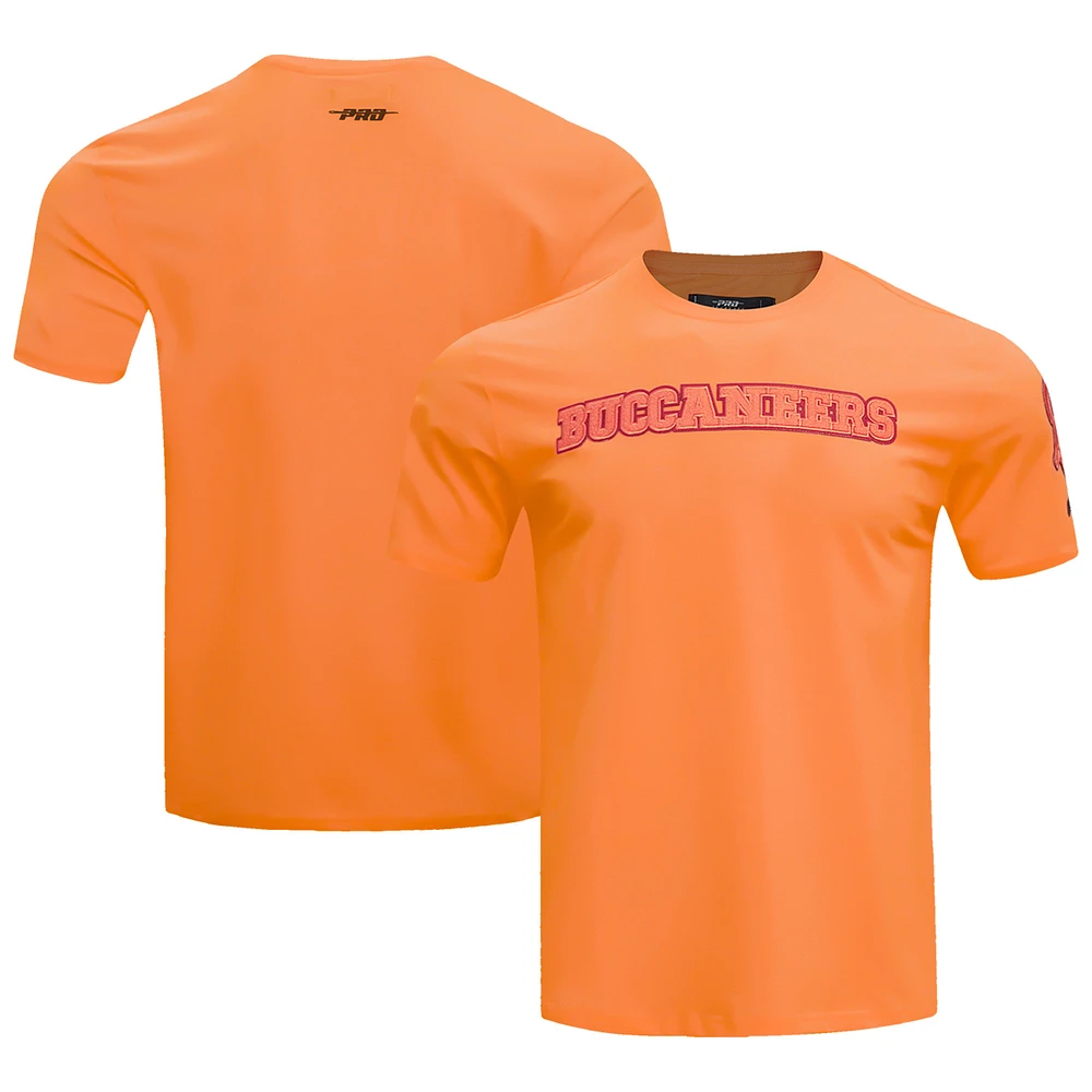 Men's Pro Standard Orange Tampa Bay Buccaneers Triple Tonal T-Shirt