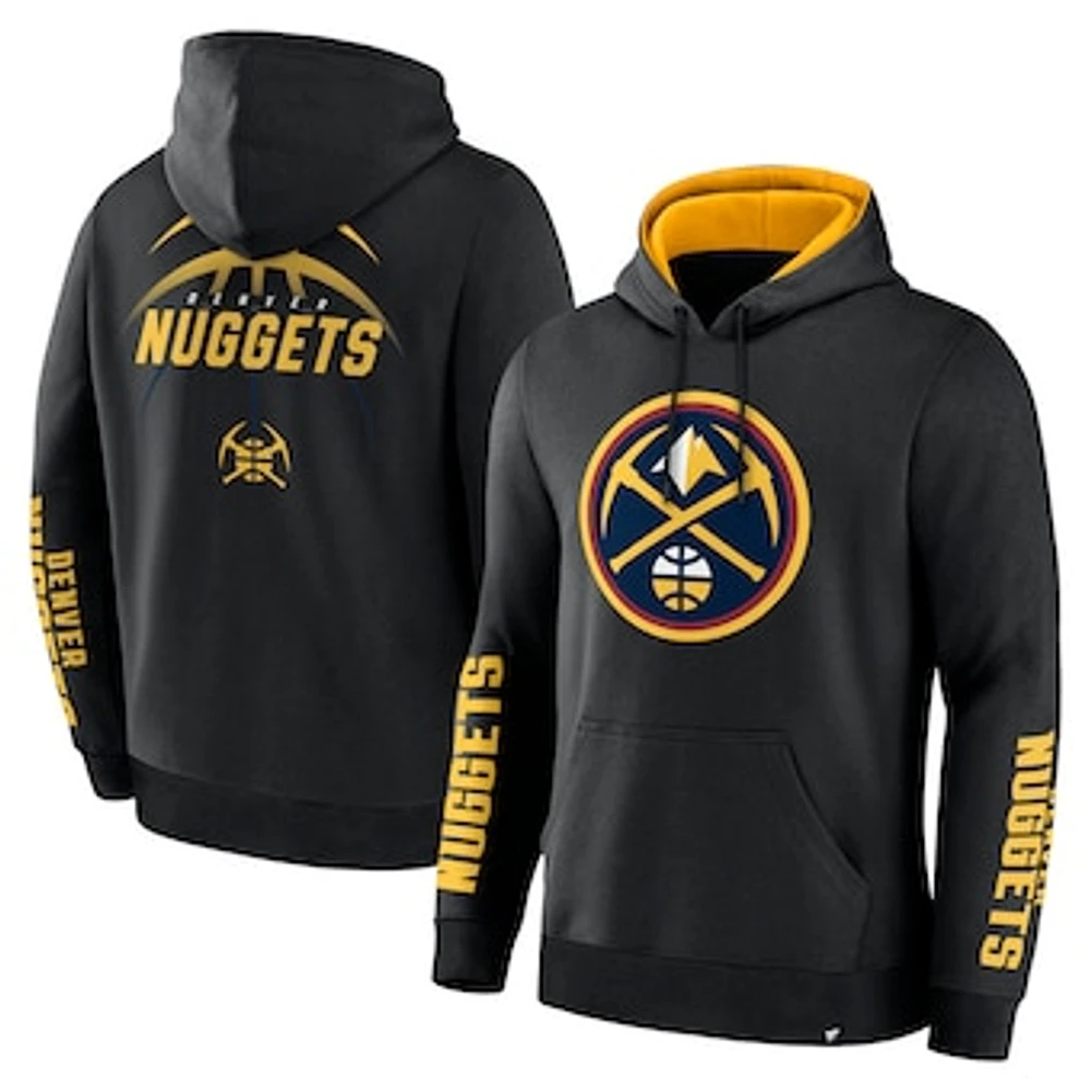 Men's Fanatics Black Denver Nuggets Legacy Guard Pullover Hoodie