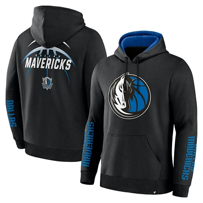 Men's Fanatics Black Dallas Mavericks Legacy Guard Pullover Hoodie