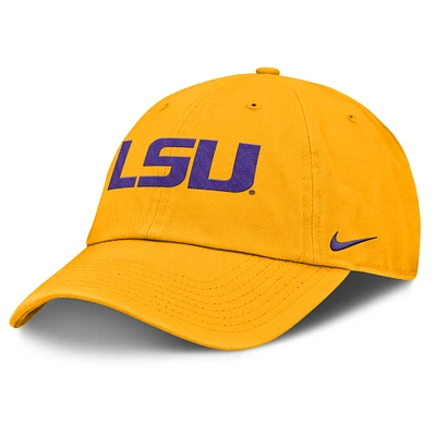 Men's Nike Gold LSU Tigers Primetime Club Adjustable Hat