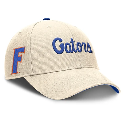 Men's Nike Natural Florida Gators Primetime Rise Adjustable Hat
