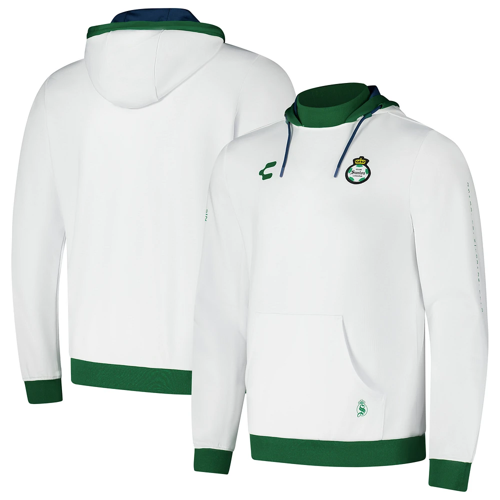 Men's Charly White Santos Laguna 2024/25 Pullover Hoodie