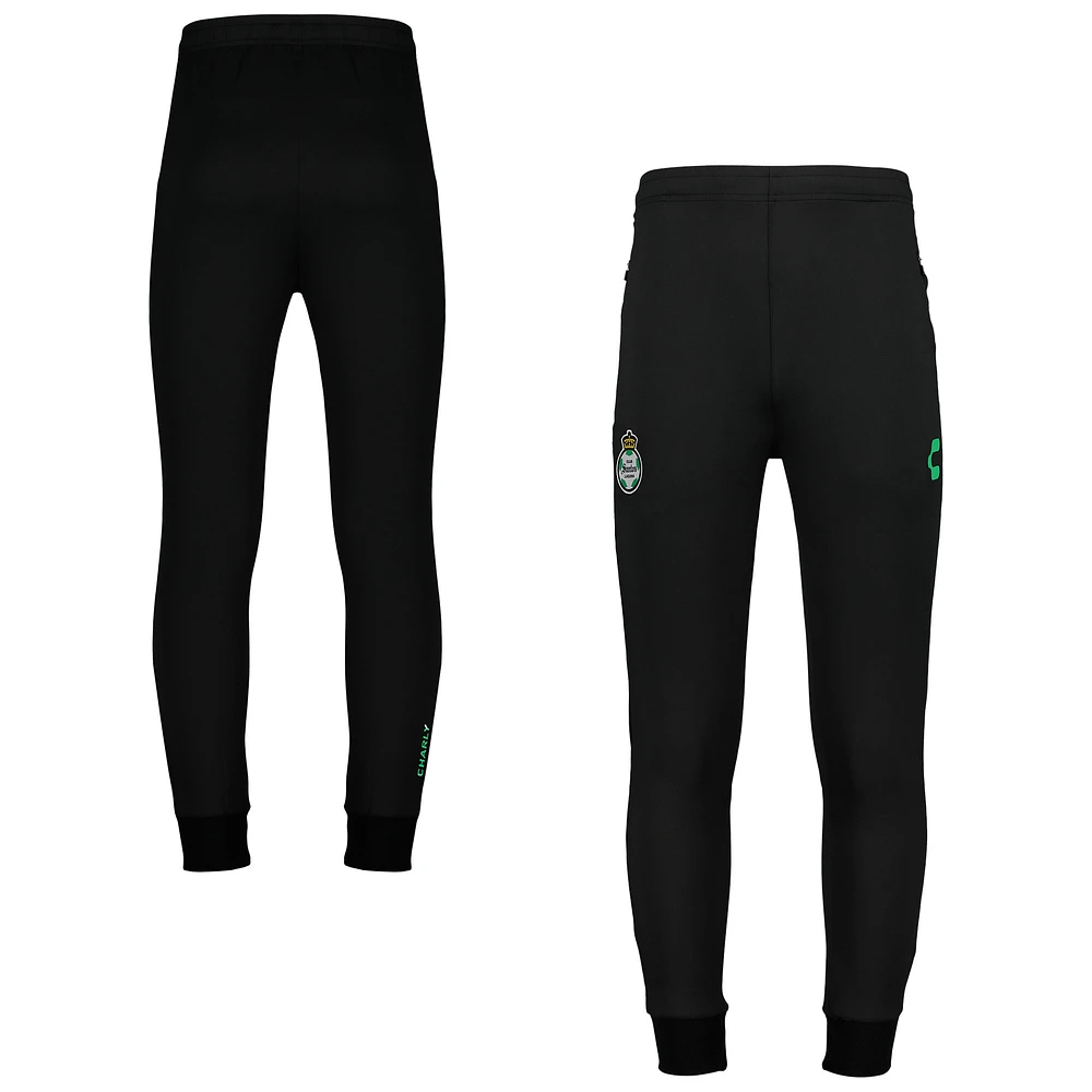 Men's Charly Black Santos Laguna 2024/25 Training Joggers