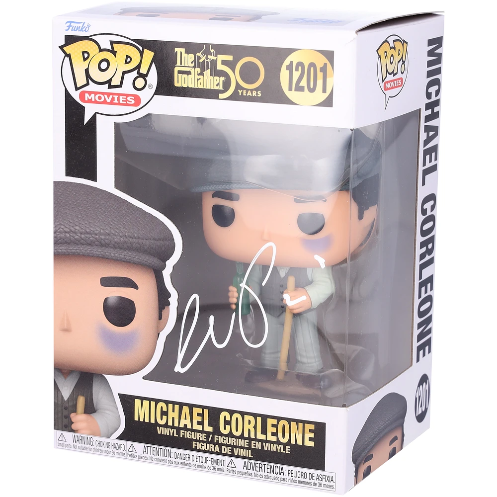 Al Pacino The Godfather 50th Anniversary Autographed Michael Corleone #1201 Funko Pop! Vinyl Figurine