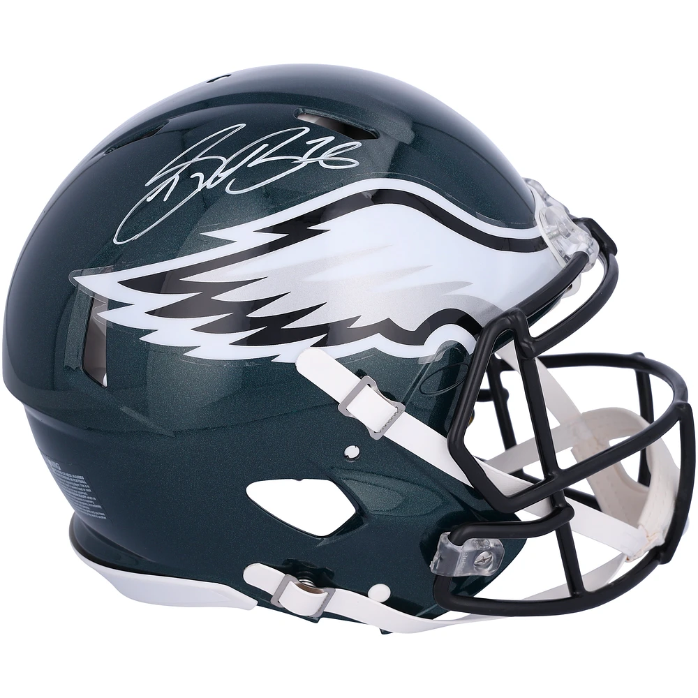 Saquon Barkley Philadelphia Eagles Autographed Riddell Speed Authentic Helmet
