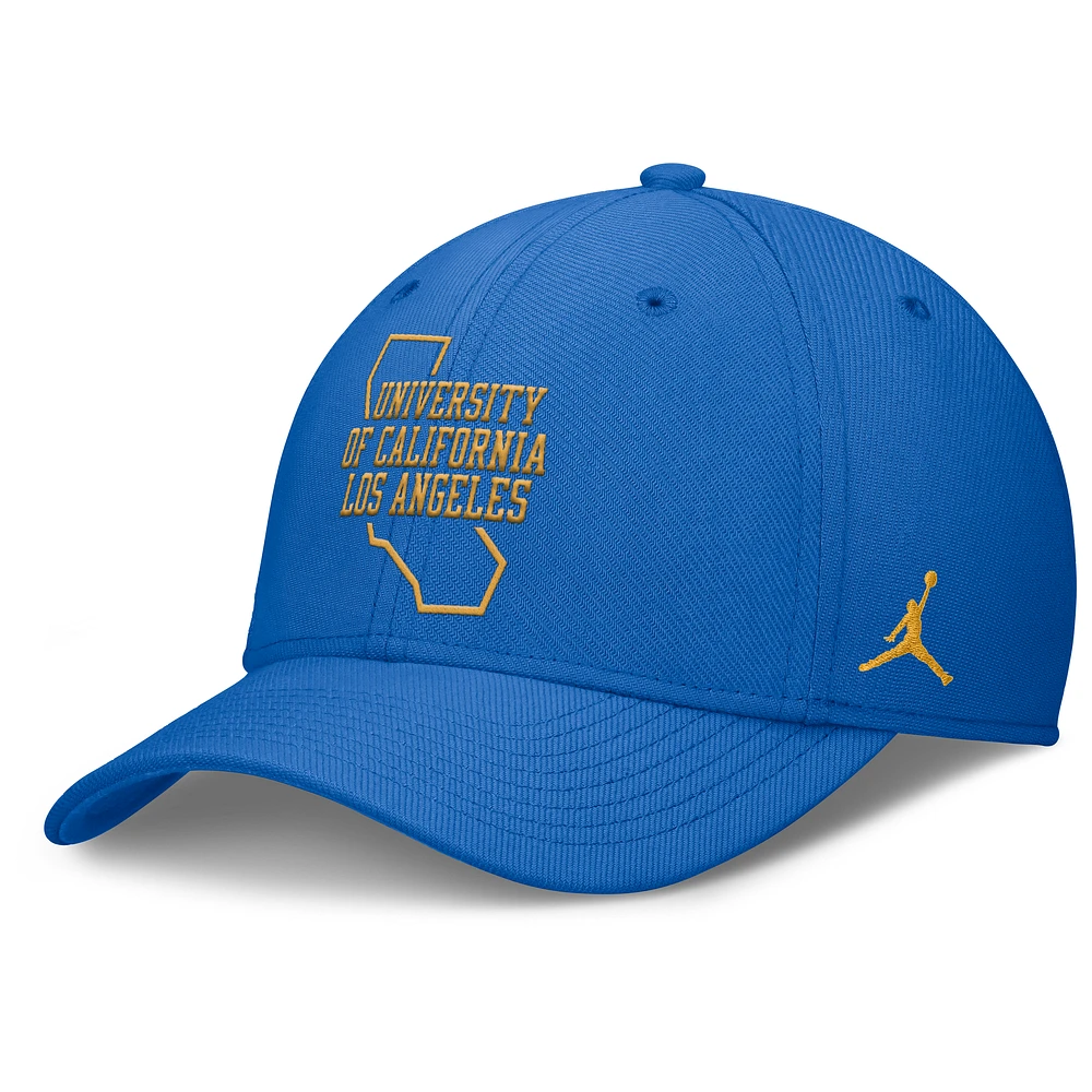 Men's Jordan Brand Blue UCLA Bruins Local Swoosh Flex Hat