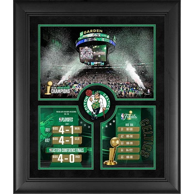 Boston Celtics Framed 20" x 24" 2024 NBA Finals Champions Collage