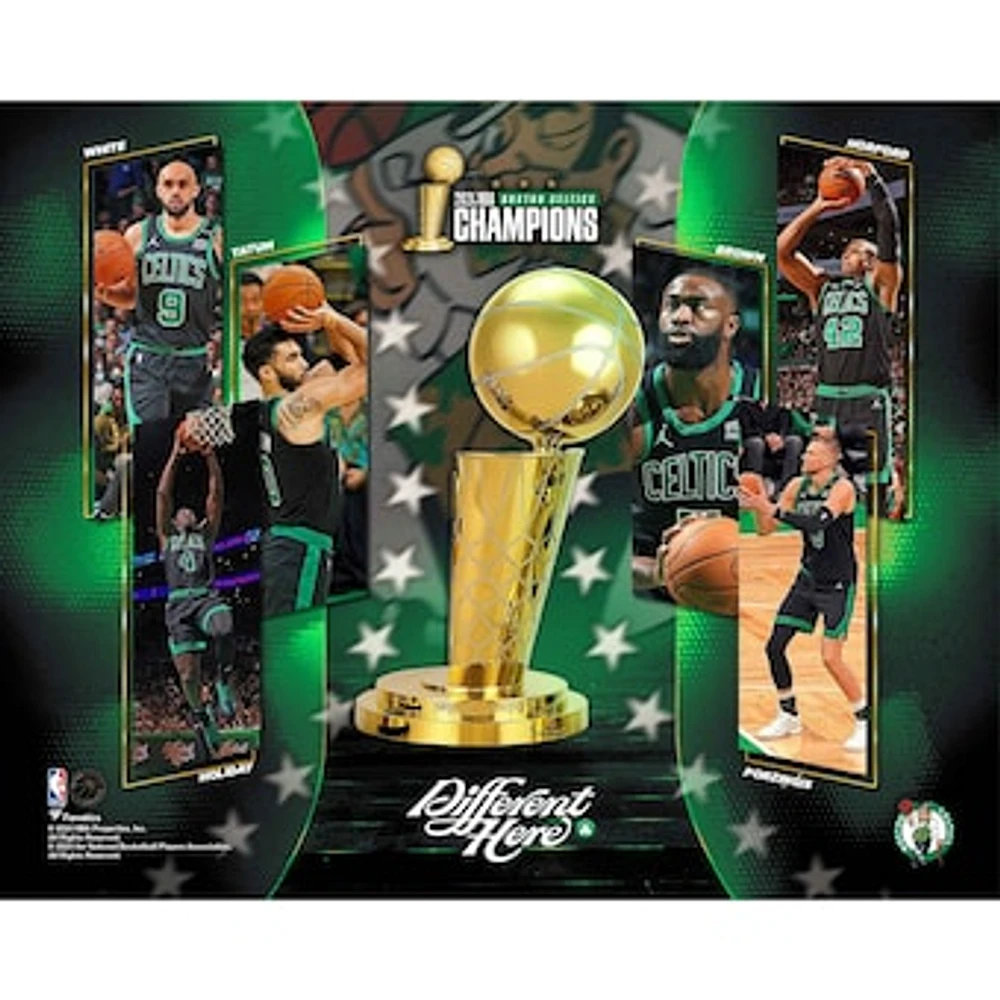 Boston Celtics Unsigned 2024 NBA Finals Champions Stylized Photograph
