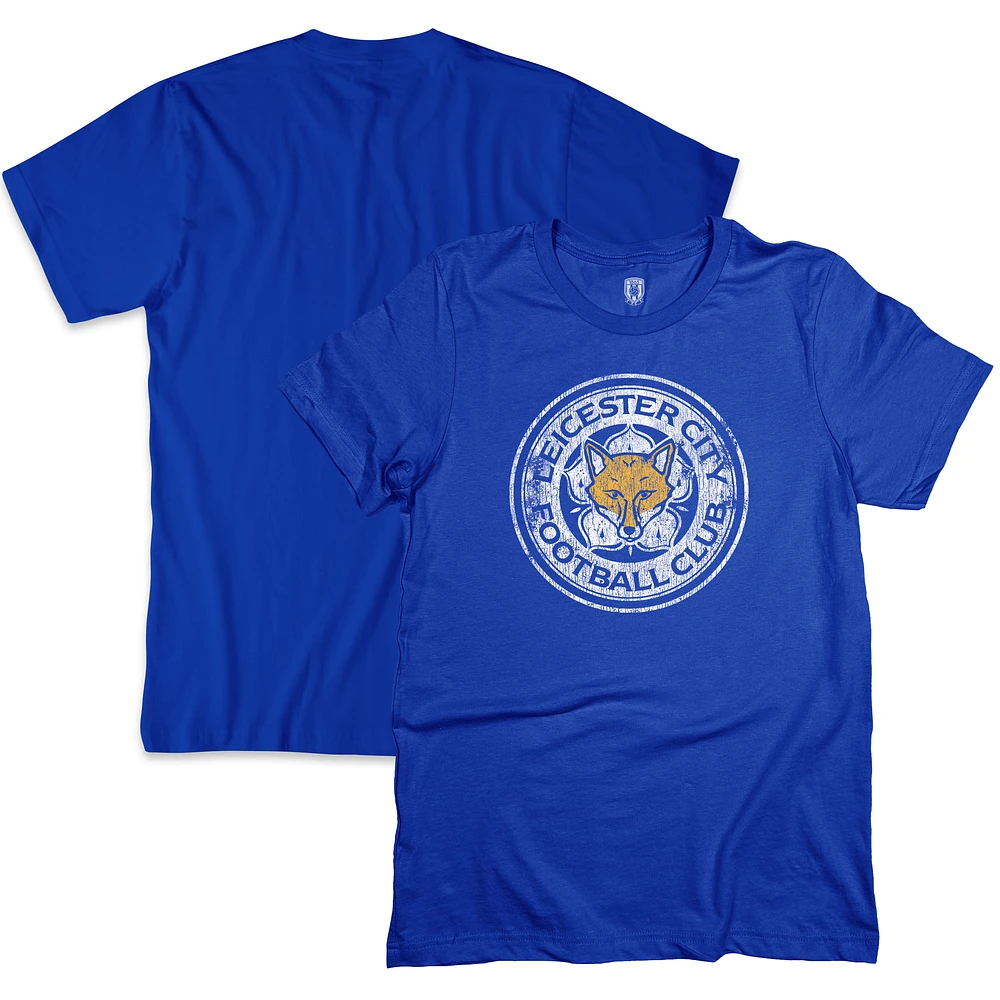Men's 1863FC Blue Leicester City Color Badge T-Shirt